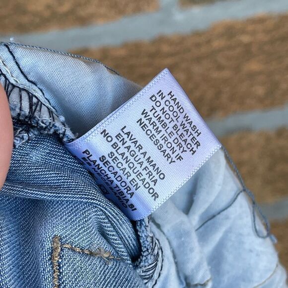 UNIQ BY LITZ Wide-Leg Bellbottom Star Jeans Blue size 30 - Picture 14 of 14